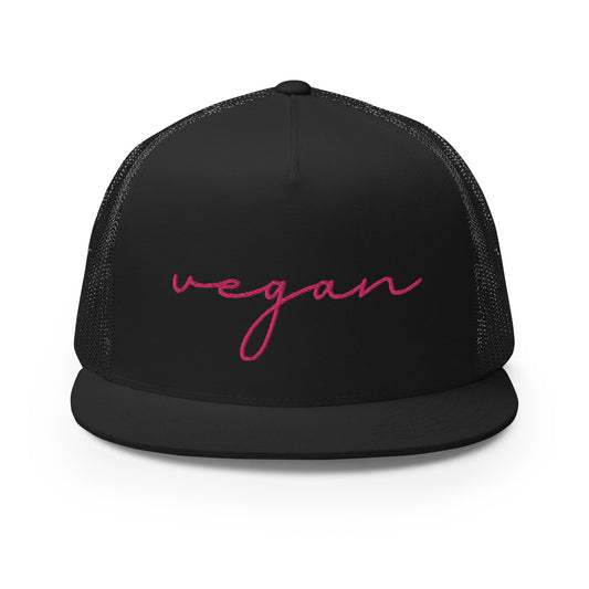 The pink Vegan hat
