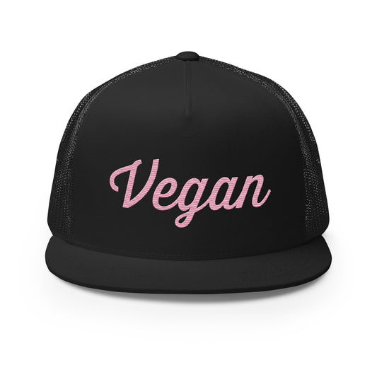The deluxe pink Vegan hat