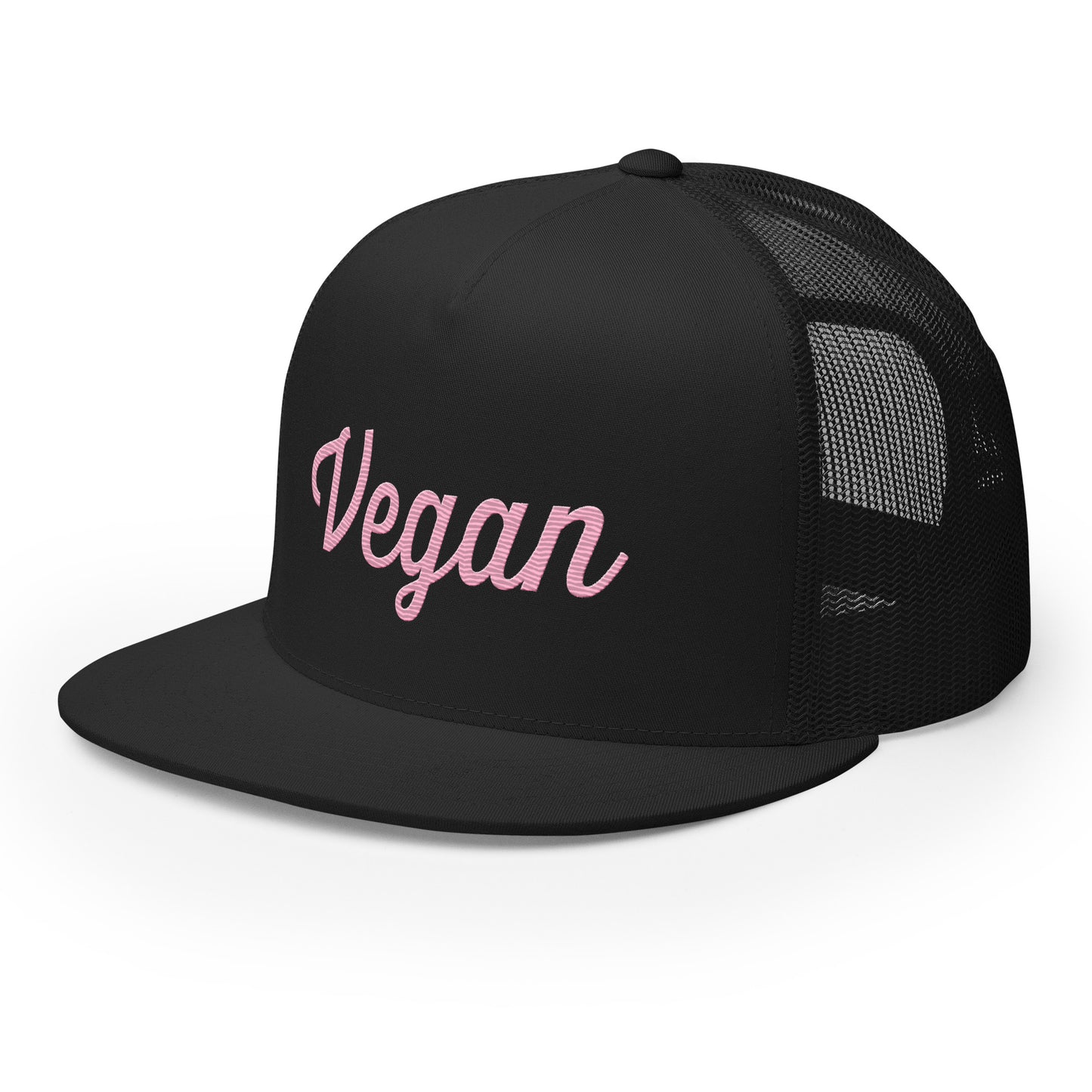 The deluxe pink Vegan hat